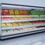 open chiller 3.75 m remote fruits and vegetables