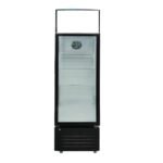 upright single doors chiller