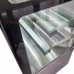 cake display chiller 120 cm square stainless steel - Image 3