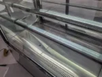 cake display chiller 120 cm square stainless steel - Image 2