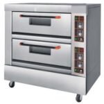 double deck gas oven