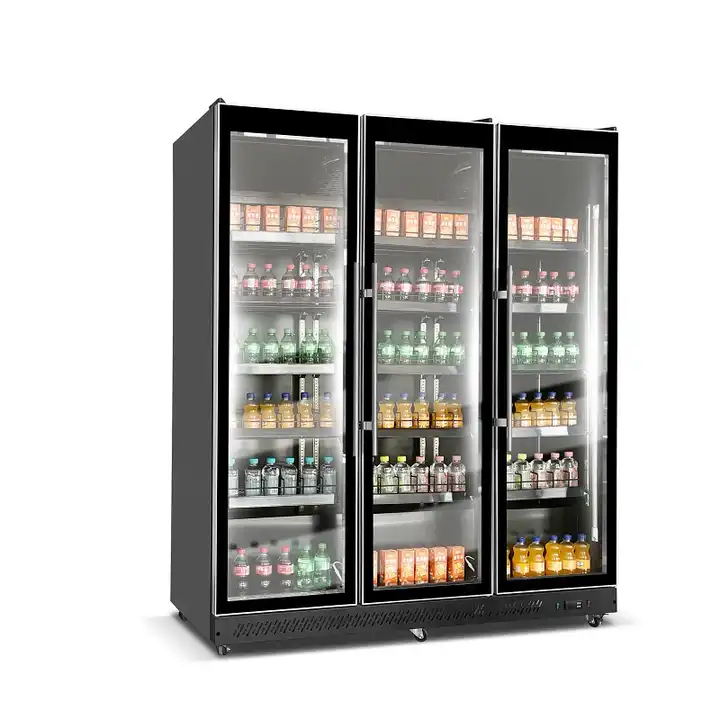H71dcb1642f31405081f25fde2e8257b6X.jpg_720x720q50.webp upright three door chiller full class - Image 1