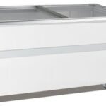supermarket freezer 165 cm sliding doors