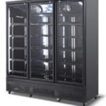 upright three door freezer full class