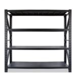 store shelf 4 level black