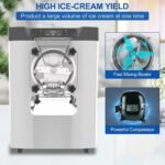 hard gelato type ice cream machine
