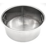 stainless steel commercial corn steamer 48l with compartment,teamer with glass lid - Image 6