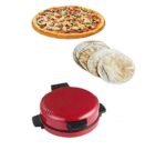 roti/tortilla/pizza bread maker with a viewing window, adjustable temperature control and non-stick heating plate 2200watt  40 cm - Image 2