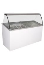 ice cream display freezer 8 bowl