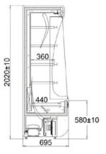 open chiller 2.5 m plug in - Image 4