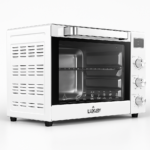 electric oven 120 l with fan & chicken grill rotation & with tray white