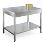 stainless steel working table 150 cm